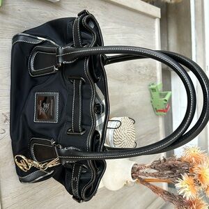 Burberry nylon tote bag in black